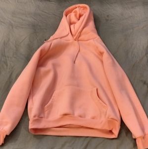 Lightly used/ light pink hoodie